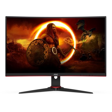 AOC GAMING Monitor C24G2AE/BK 23,6" (1920x1080) 1ms 165Hz VESA Speaker Full HD Red/Black